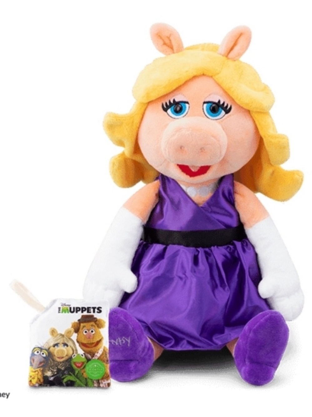 Scentsy Jim Hensen Disney The Muppets Miss‎ Piggy Buddy & Scent Pak Purple Dress